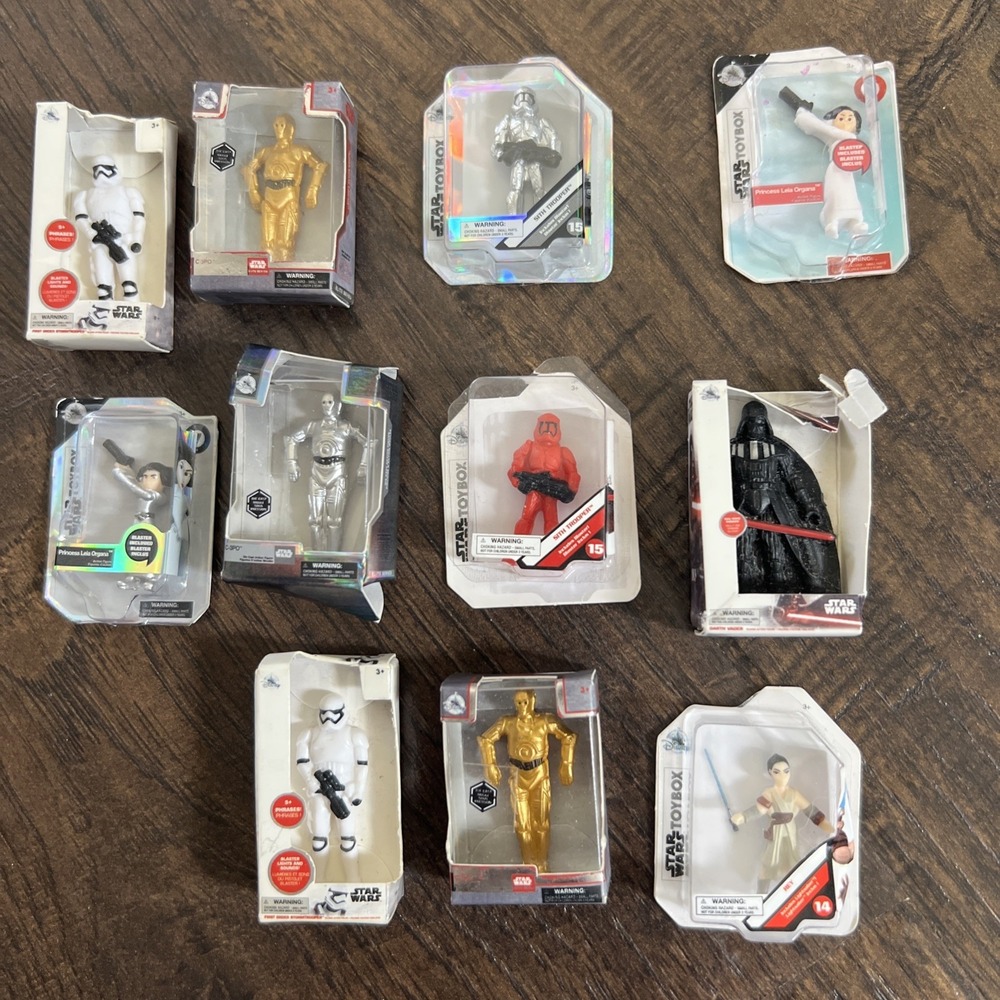Lot-11 Zuru Mini Brands Disney STAR WARS Toy‎ box RARE PLATINUM Stormtroopers